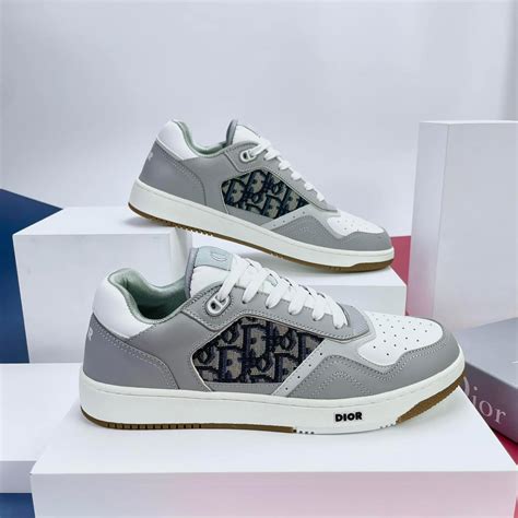dior b27 low white gray